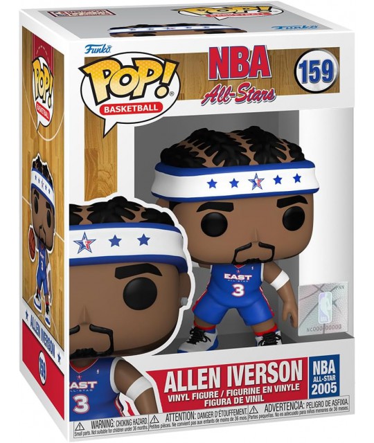Funko POP! NBA All-Stars 2005: Allen Iverson (All-Stars Uniform)